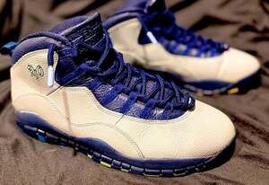 Air Jordan 10 Retro 'Rio' City Pack Wolf Grey/Photo Blue